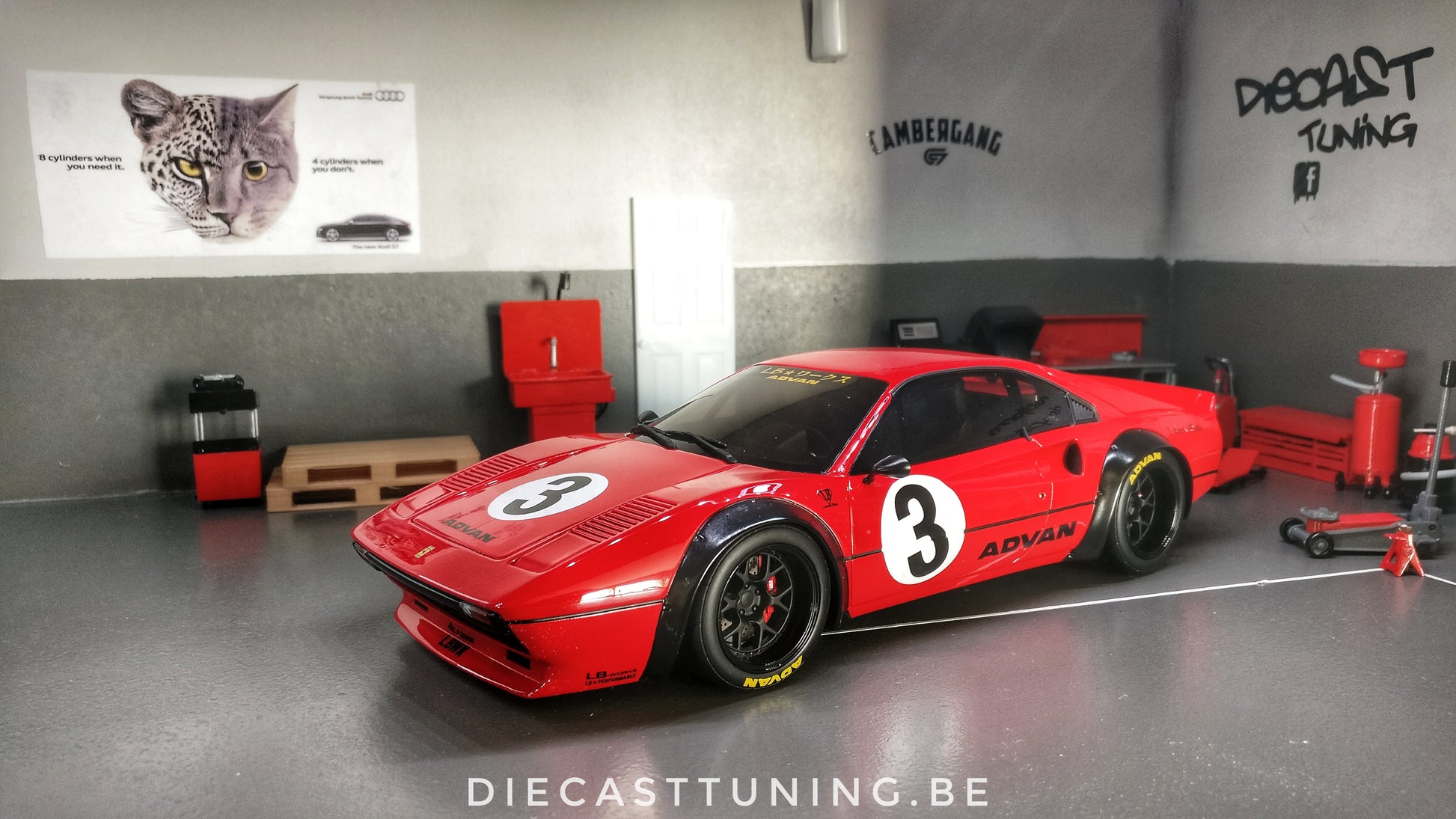1:18 GT Spirit Ferrari 308 GTB LB Works – Diecast Tuning